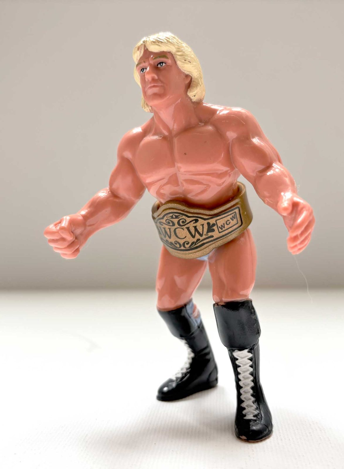 Galoob WCW Ric Flair 1990 Vintage with Championship Belt