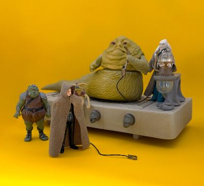 Kenner Star Wars Jabba the Hutt Action Playset 1983 Vintage