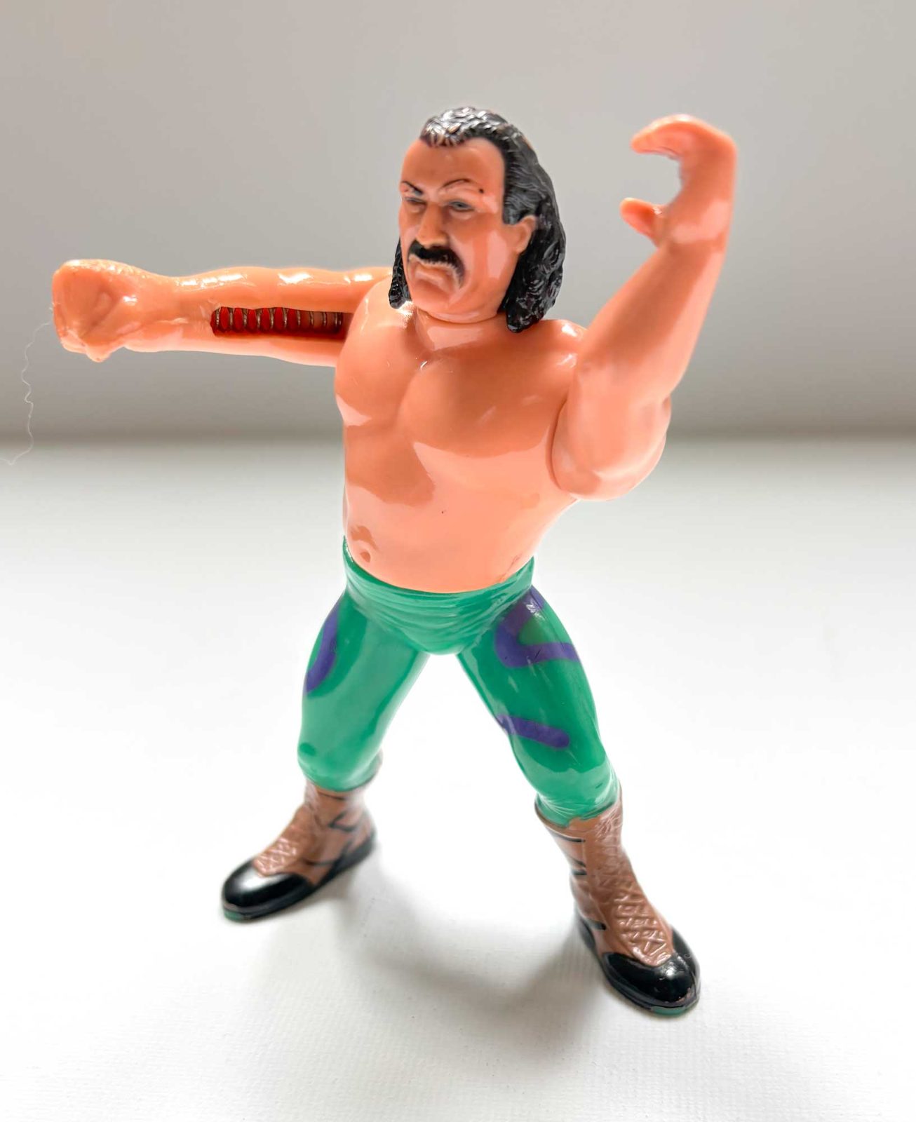 Hasbro WWF Jake The Snake Roberts 1990 Vintage